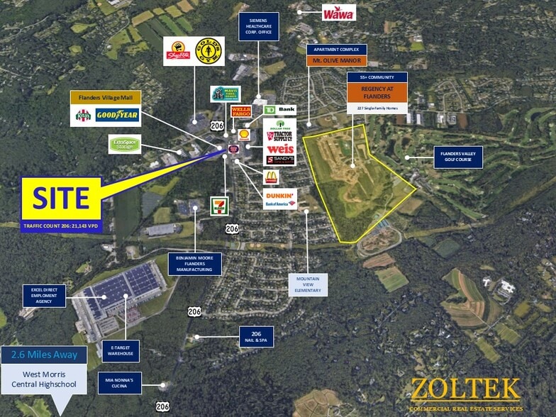 More Photos Of 292 US Highway 206 S, Flanders Freestanding For Lease