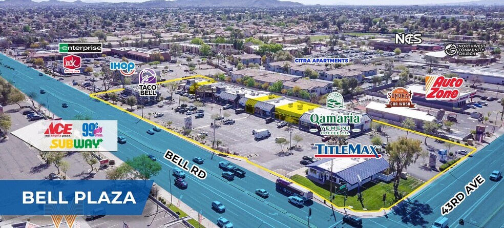 Primary Photo Of 4239-4255 W Bell Rd, Phoenix Unknown For Lease