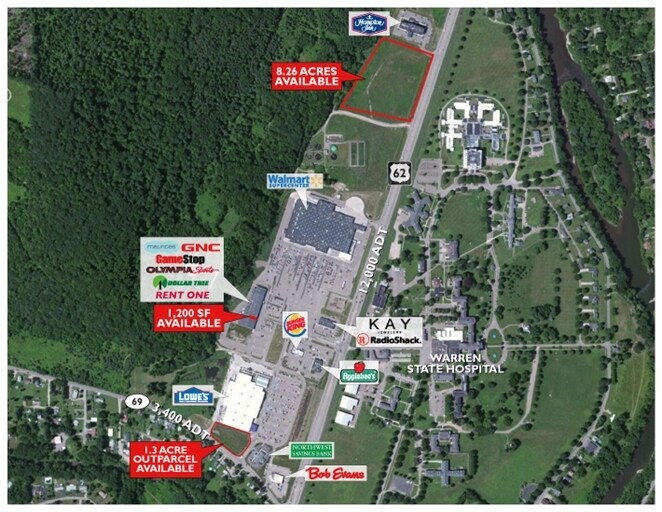 Primary Photo Of 2759 Market St, Warren Land For Sale