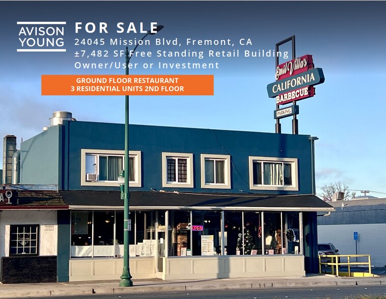 Primary Photo Of 24045-24047 Mission Blvd, Hayward Restaurant For Sale