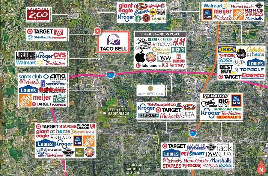More Photos Of 10600 Sawmill Pky, Powell Fast Food For Sale