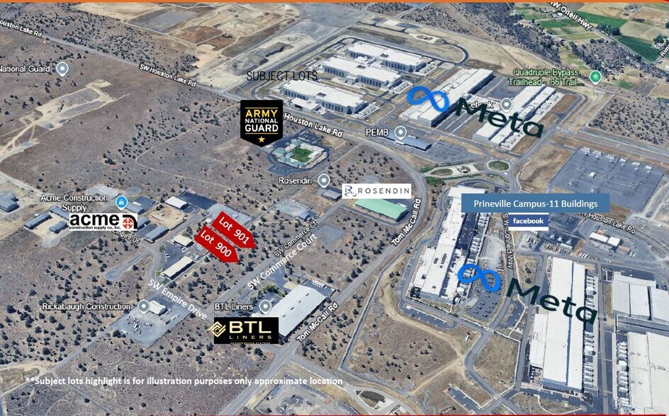 Primary Photo Of Commerce @ SW Empire Drive, Prineville Land For Sale