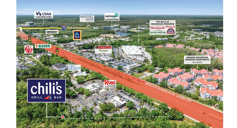 More Photos Of 17643 Bruce B Downs Blvd, Tampa Restaurant For Sale