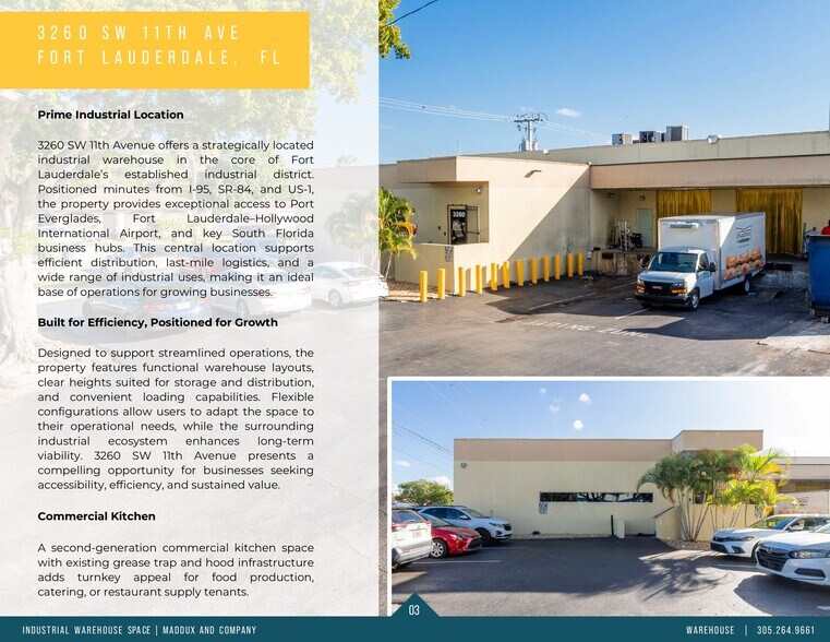 More Photos Of 3260-3270 SW 11th Ave, Fort Lauderdale Warehouse For Lease