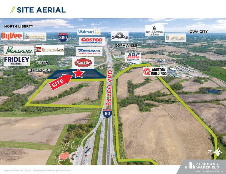 More Photos Of Interstate 80, Tiffin Land For Sale