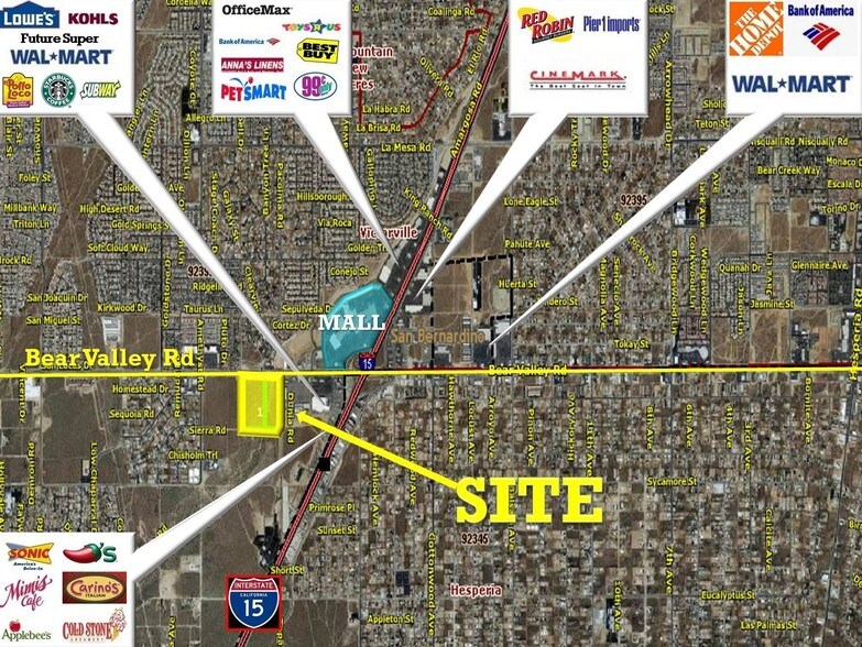 More Photos Of 13921 Bear Valley Rd, Victorville Land For Sale