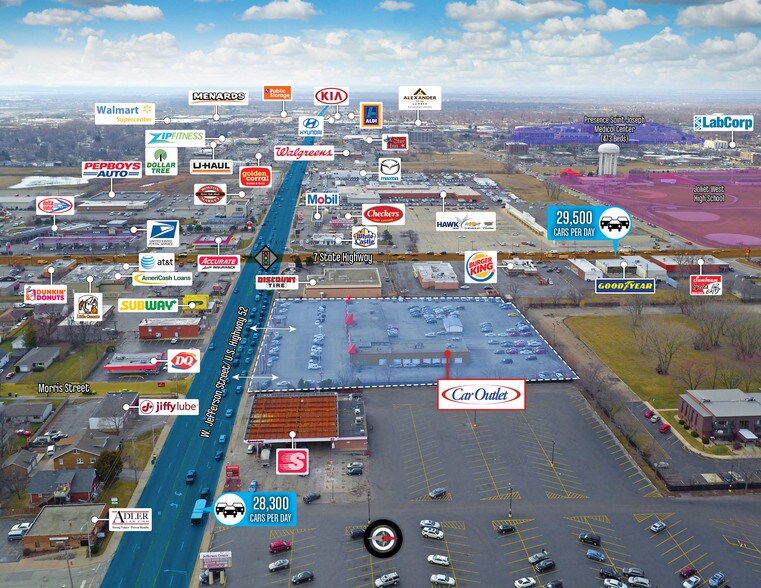 More Photos Of 1705 W Jefferson St, Joliet Auto Dealership For Sale
