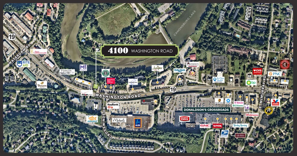 More Photos Of 4100 Washington Rd, McMurray General Retail For Sale