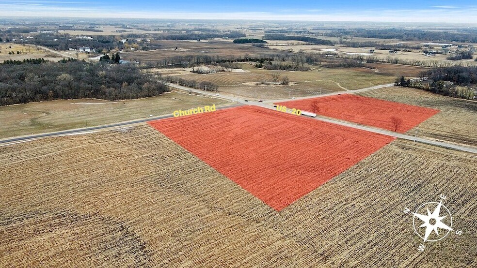 More Photos Of Church Rd & US 20 Hwy, Marengo Land For Sale