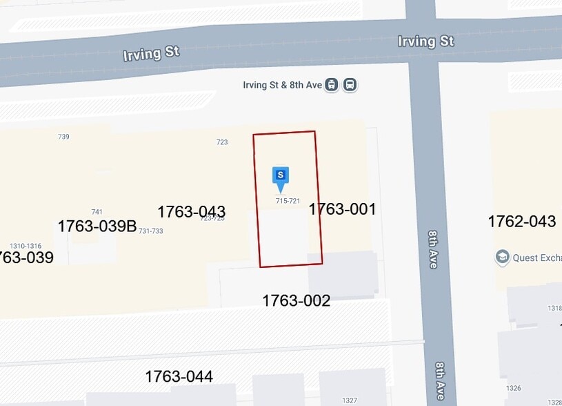 More Photos Of 721 Irving St, San Francisco Storefront Retail Residential For Lease