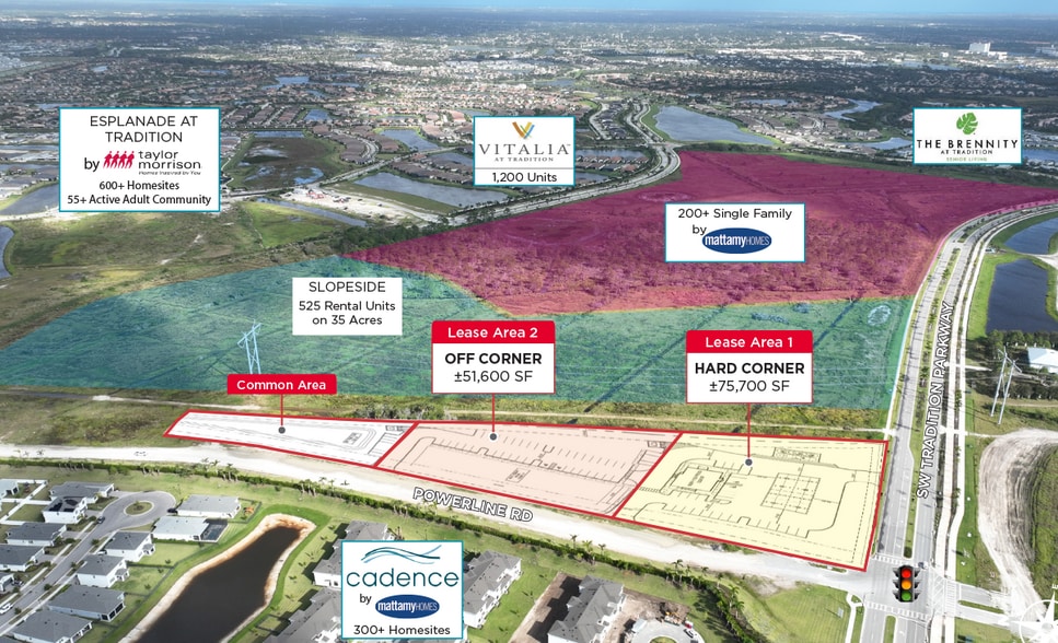 Primary Photo Of SW Tradition Pkwy & Powerline Rd, Port Saint Lucie Land For Lease