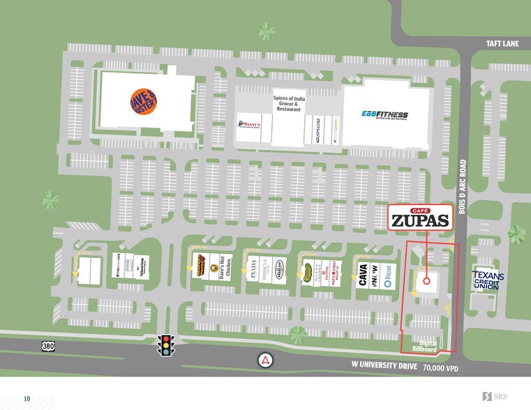 More Photos Of 4004 University Dr, McKinney Restaurant For Sale