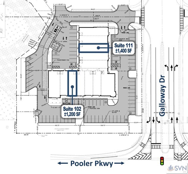 More Photos Of 1702 Pooler Pky, Pooler Storefront Retail Office For Lease