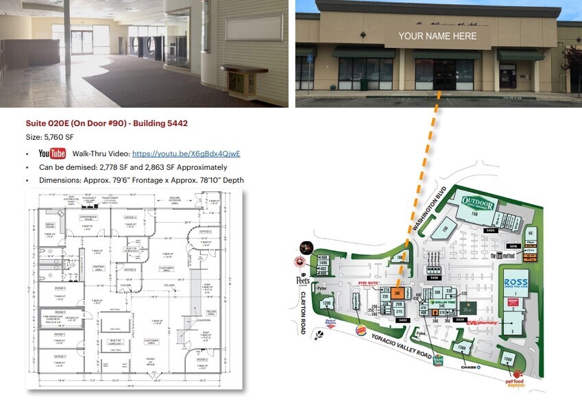 More Photos Of 5400 Ygnacio Valley Rd, Concord Unknown For Lease