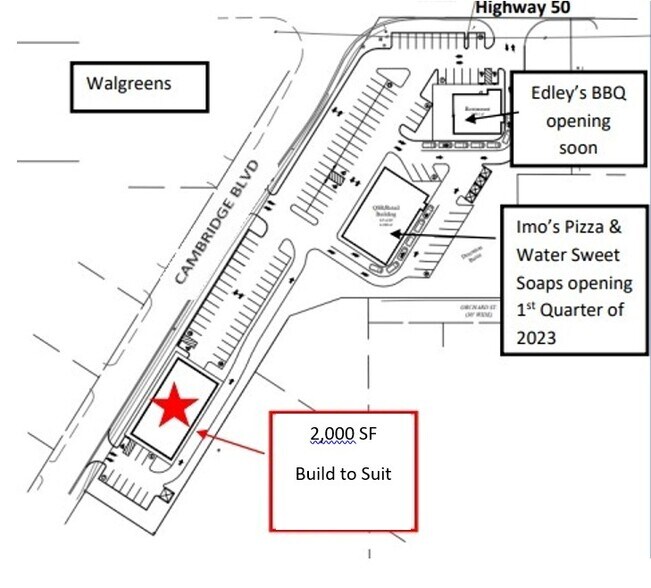 Primary Photo Of 725 Cambridge, O'Fallon General Retail For Lease