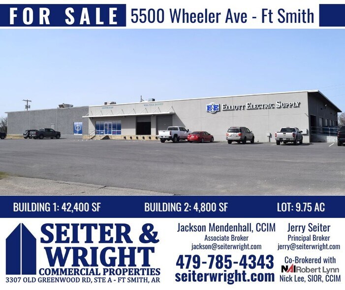 Primary Photo Of 5500 Wheeler Ave, Fort Smith Industrial For Sale
