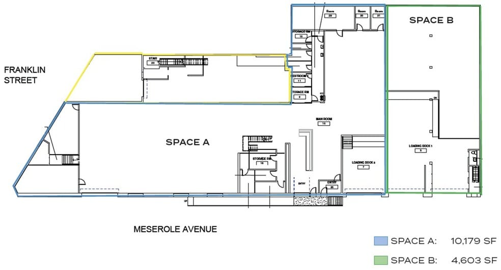More Photos Of 14 Franklin St, Brooklyn Warehouse For Lease