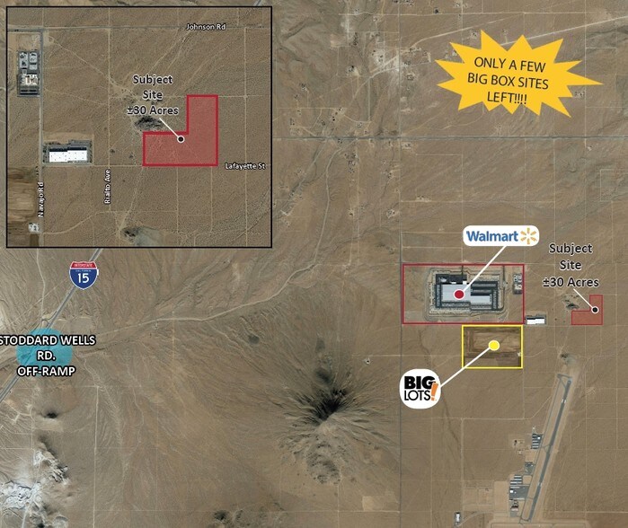 Primary Photo Of 30 Acres Lafayette St & Navajo Rd, Apple Valley Land For Sale