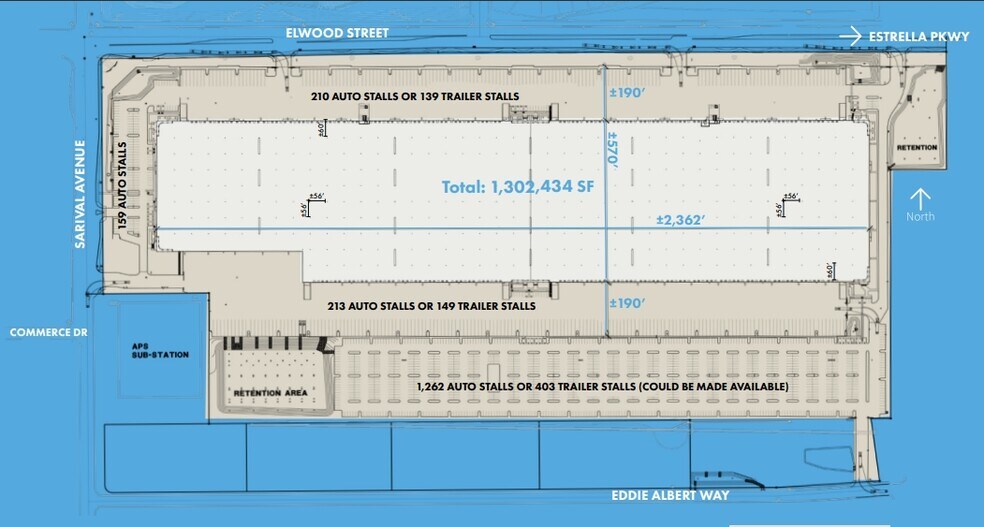 More Photos Of 16155 W Elwood St, Goodyear Distribution For Lease