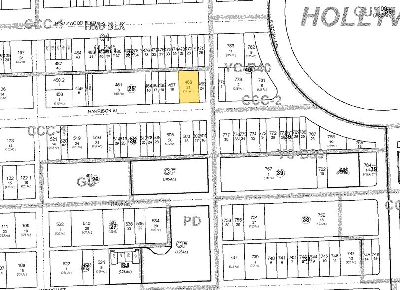 More Photos Of 1909 Harrison St, Hollywood Storefront Retail Office For Sale