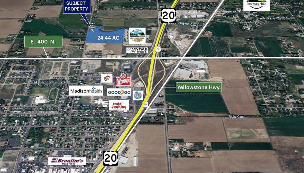 Primary Photo Of TBD, Rigby Land For Sale