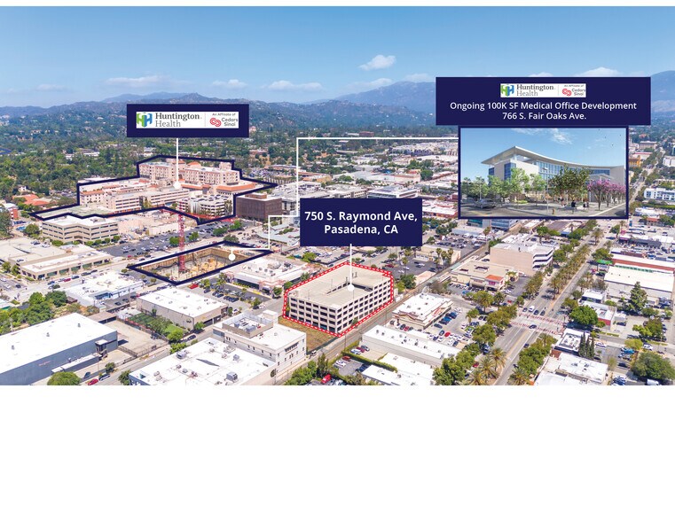 More Photos Of 750 S Raymond Ave, Pasadena Parking Garage For Lease