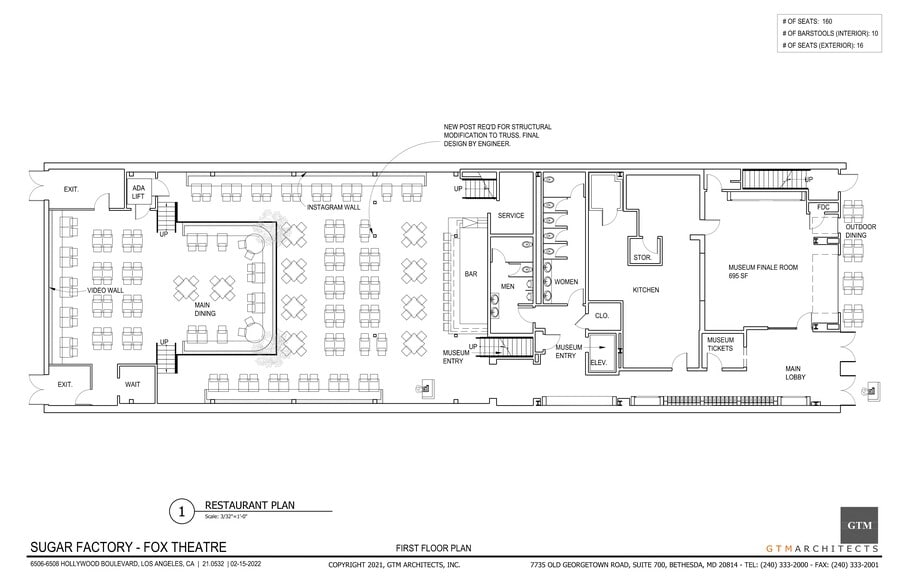 More Photos Of 6506 Hollywood Blvd, Hollywood Movie Theatre For Lease