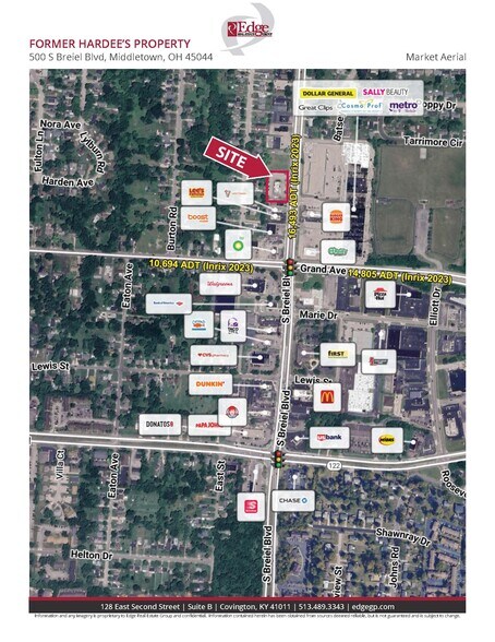 More Photos Of 500 S Breiel Blvd, Middletown Fast Food For Lease