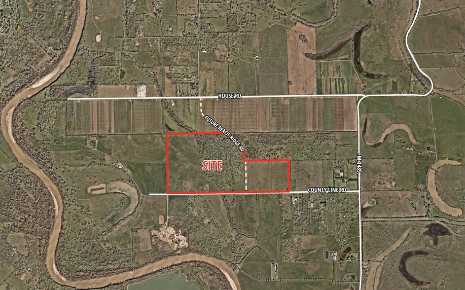 Primary Photo Of FM 1489 & County Line Rd, Brookshire Land For Sale