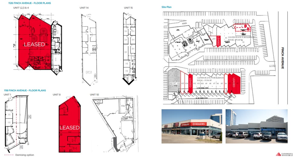 More Photos Of 1126 Finch Ave W, Toronto General Retail For Lease