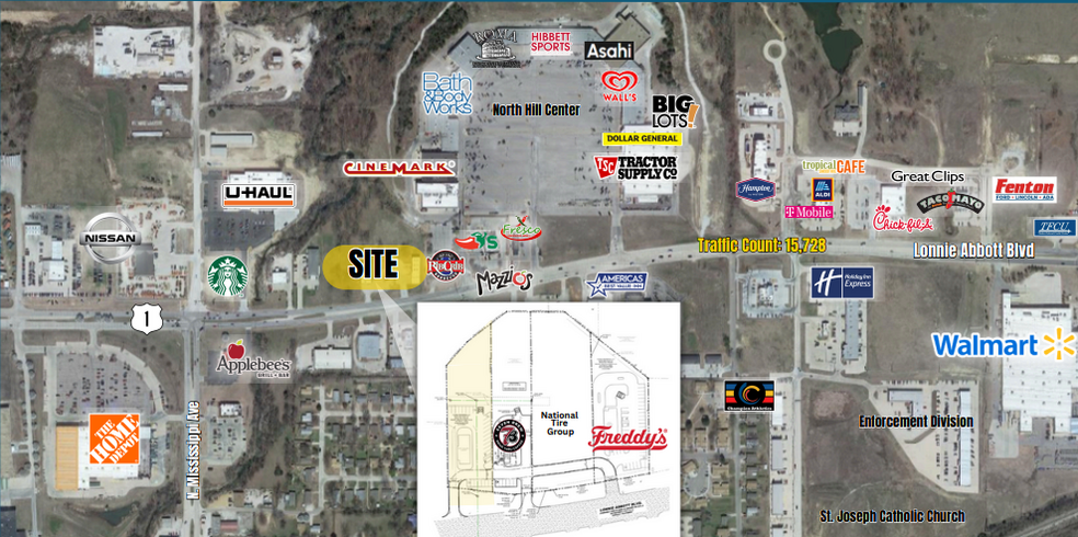 Primary Photo Of 930-1000 Lonnie Abbott Blvd, Ada Land For Sale