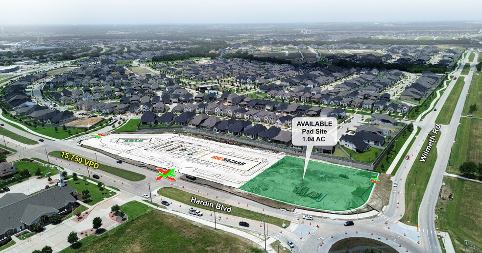 Primary Photo Of SWQ of Wilmeth Rd and Hardin Blvd, Mc Kinney Land For Lease