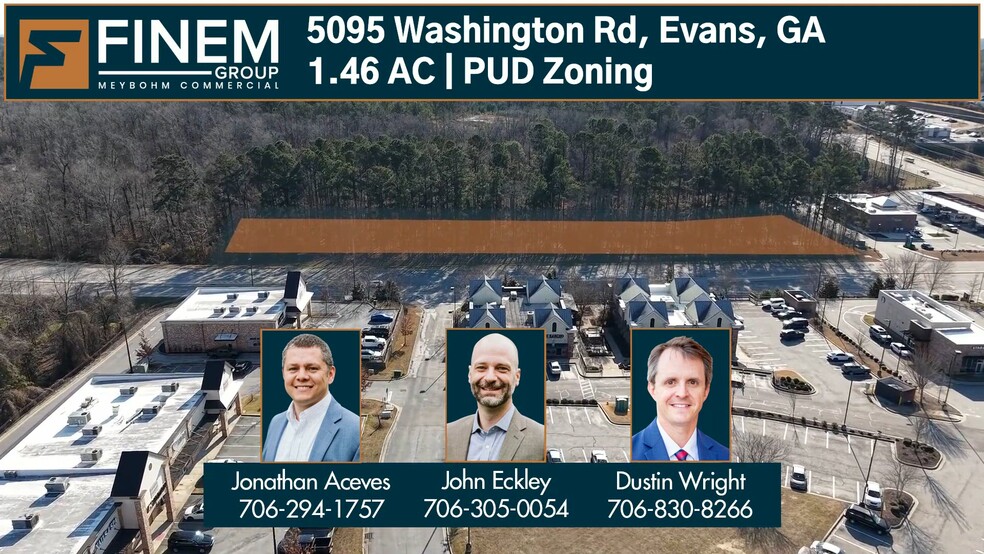 Primary Photo Of 5095 Washington Road, Evans Land For Sale