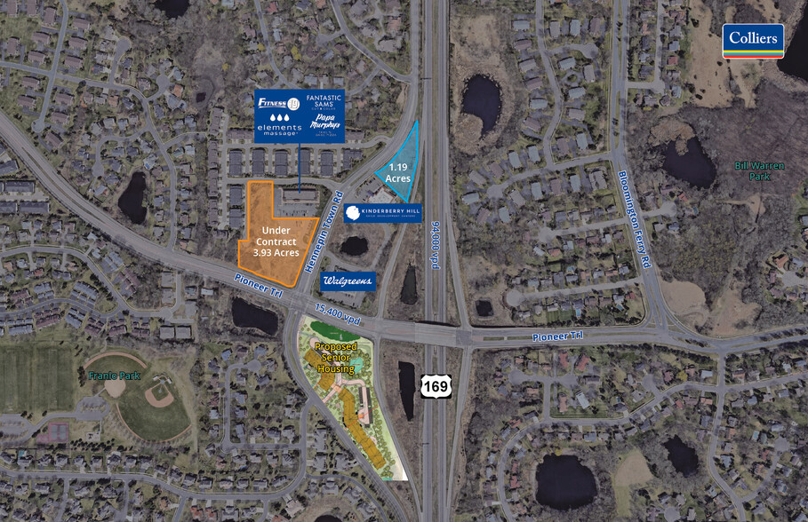 Primary Photo Of Pioneer Trl & Hennepin Town Rd, Eden Prairie Land For Lease