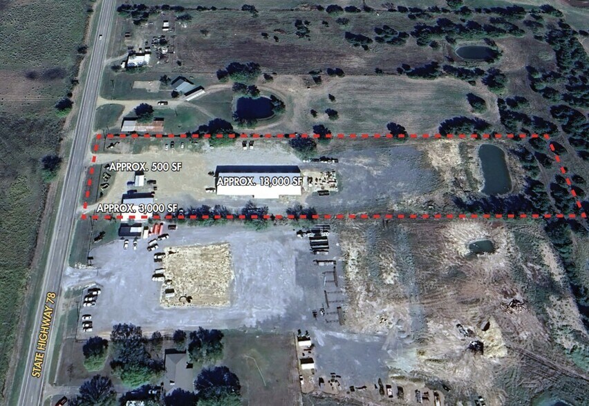 More Photos Of 5886 N State Highway 78, Bonham Warehouse For Sale