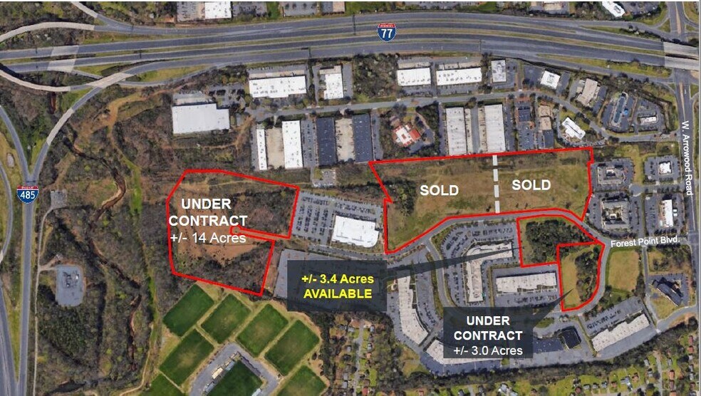 Primary Photo Of 8336 Forest Point Blvd, Charlotte Land For Sale