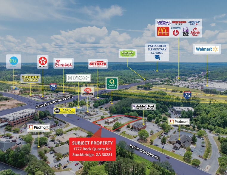 More Photos Of 1777 Rock Quarry Rd, Stockbridge Fast Food For Sale