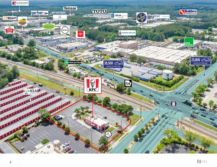 More Photos Of 1493 Mount Zion Rd, Morrow Fast Food For Sale