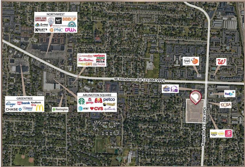 More Photos Of 1113-1222 Kenny Centre Sq, Columbus Storefront For Lease