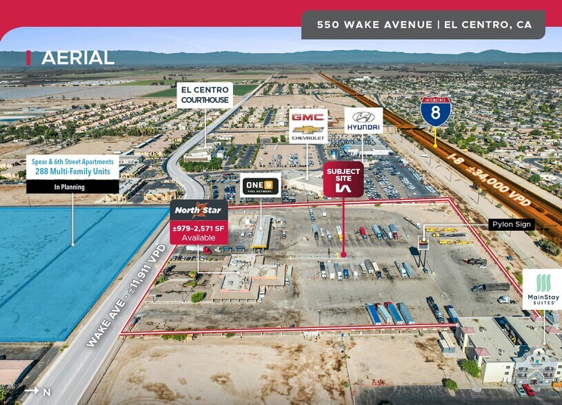 More Photos Of 550 Wake Ave, El Centro Service Station For Lease