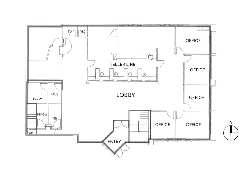 More Photos Of 833 Main St, Louisville Bank For Sale