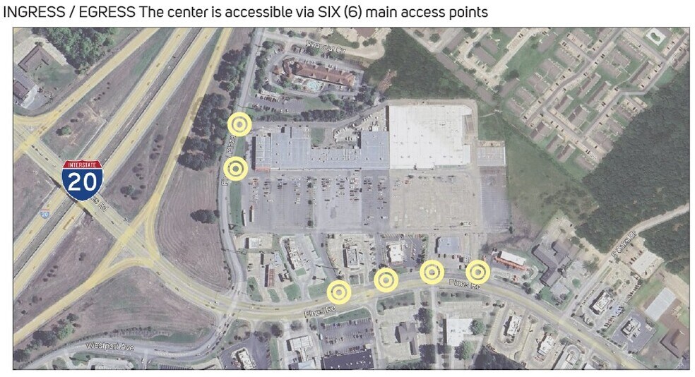 More Photos Of 6713, 6715, 672 Pines Rd. Rd, Shreveport General Retail For Sale