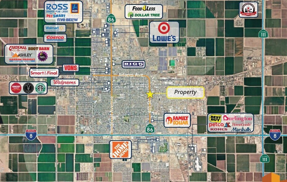 More Photos Of 497 S 4th St, El Centro General Retail For Sale