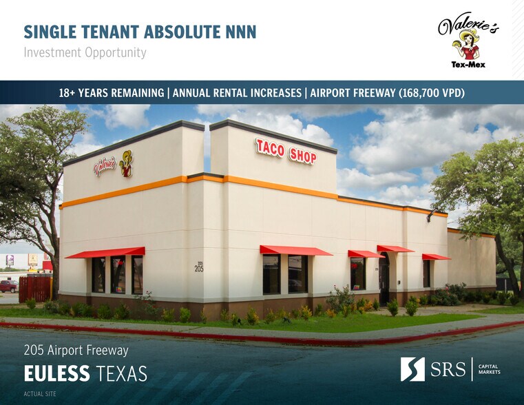 Primary Photo Of 205 Airport Fwy, Euless Fast Food For Sale
