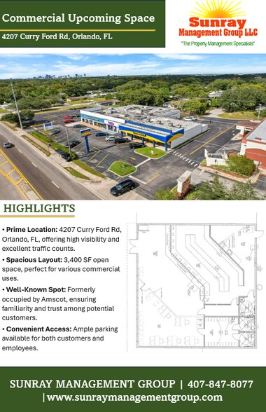 More Photos Of 4205 Curry Ford Rd, Orlando General Retail For Sale