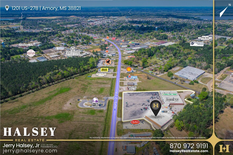 More Photos Of 1201 E Hwy 278, Amory Storefront For Lease