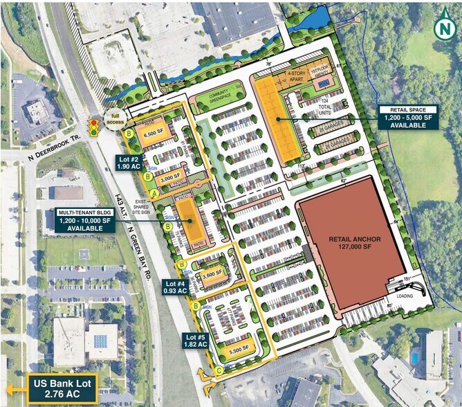 Primary Photo Of 9020 N Green Bay Rd, Brown Deer General Retail For Lease