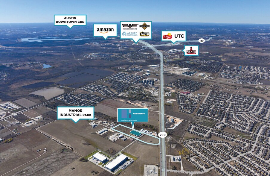 More Photos Of 12918 Beltex Dr, Manor Manufacturing For Sale