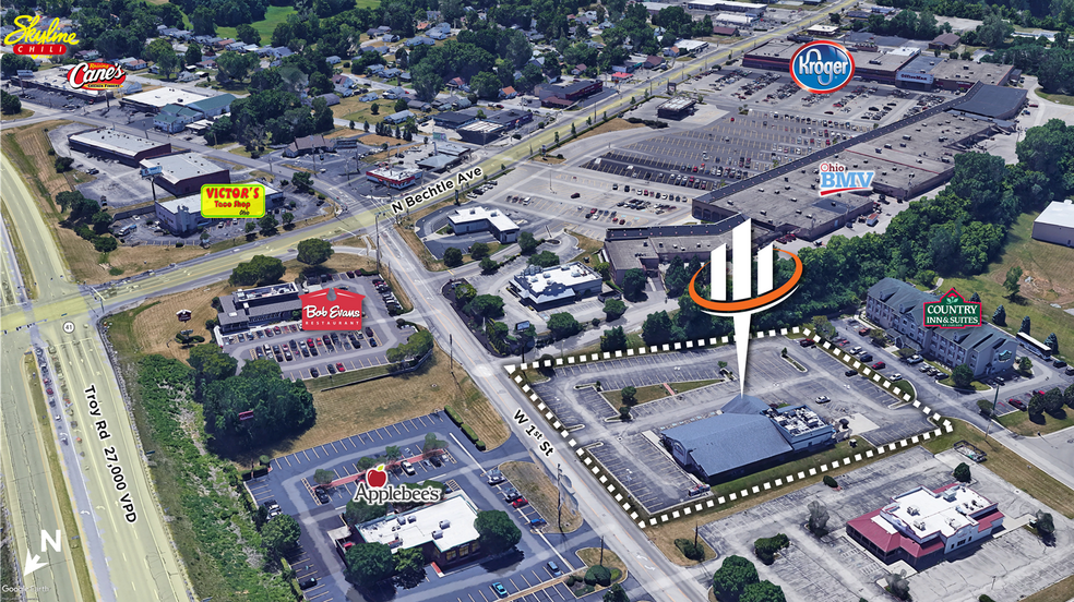 More Photos Of 1805 W 1st St, Springfield Restaurant For Lease