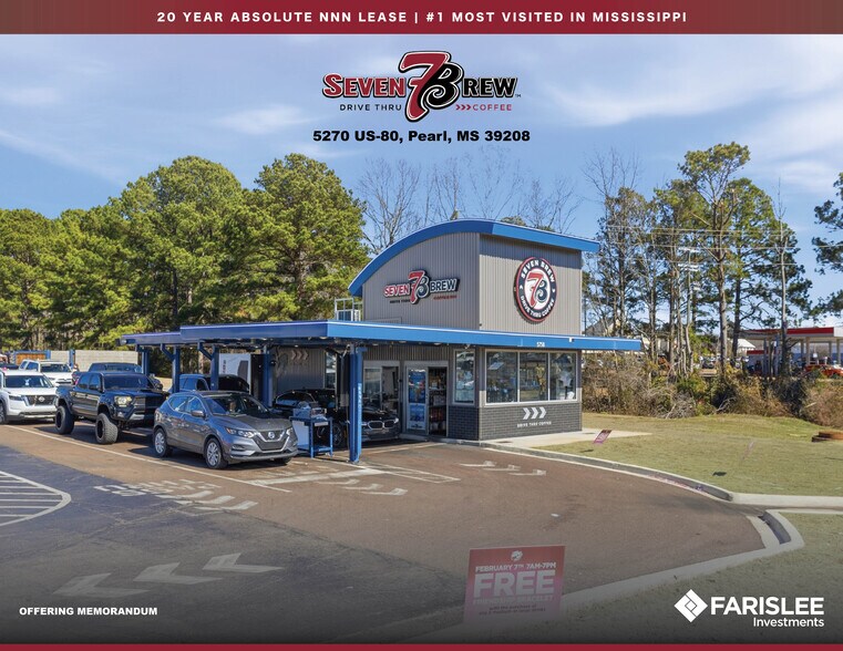 Primary Photo Of 5270 US-80, Pearl Fast Food For Sale